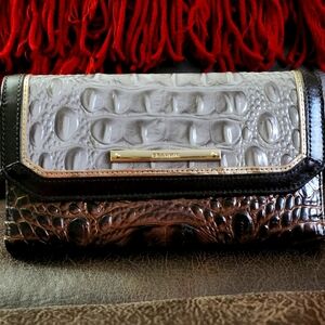 Brahmin multi color wallet, Like New